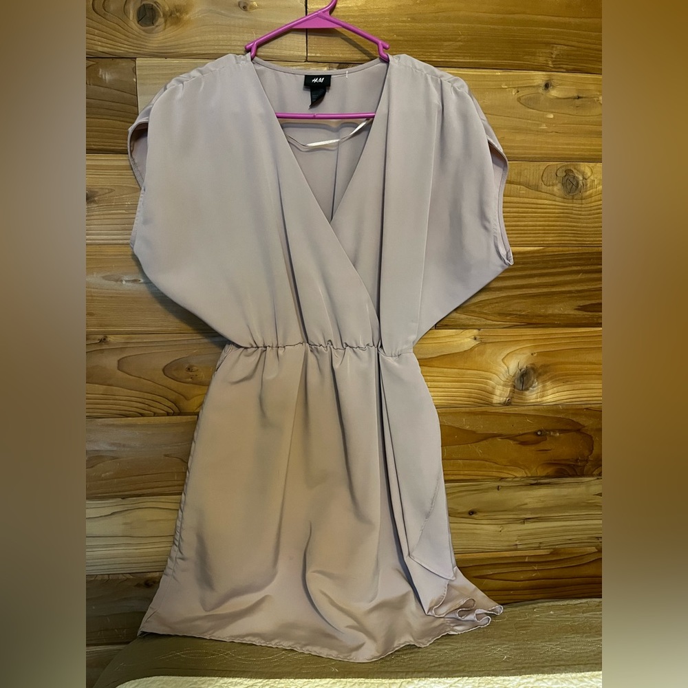 H&M mauve dress